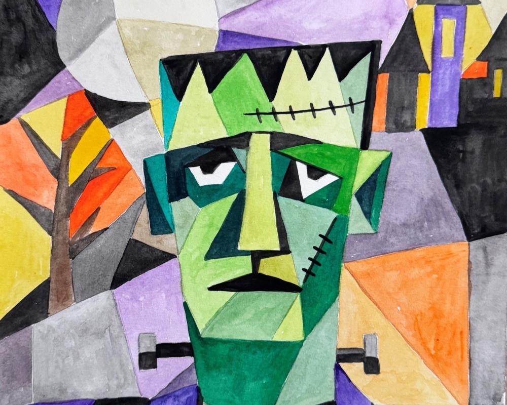 Creepy Cubist Creations with Erna van Dyk
